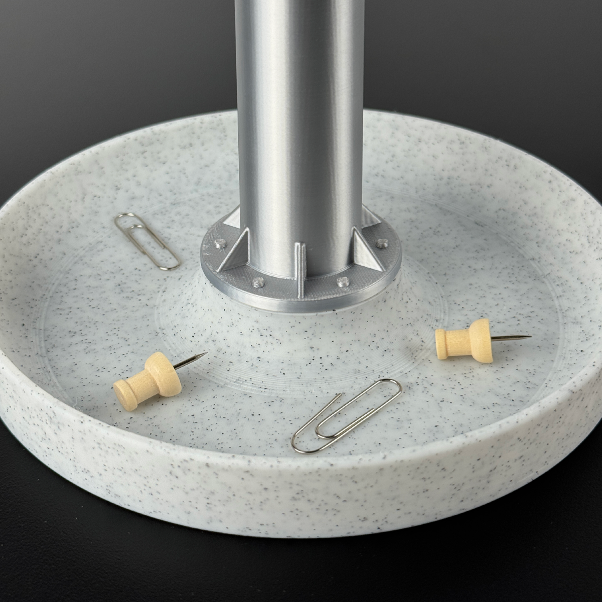 Photo Display Stand with Tray