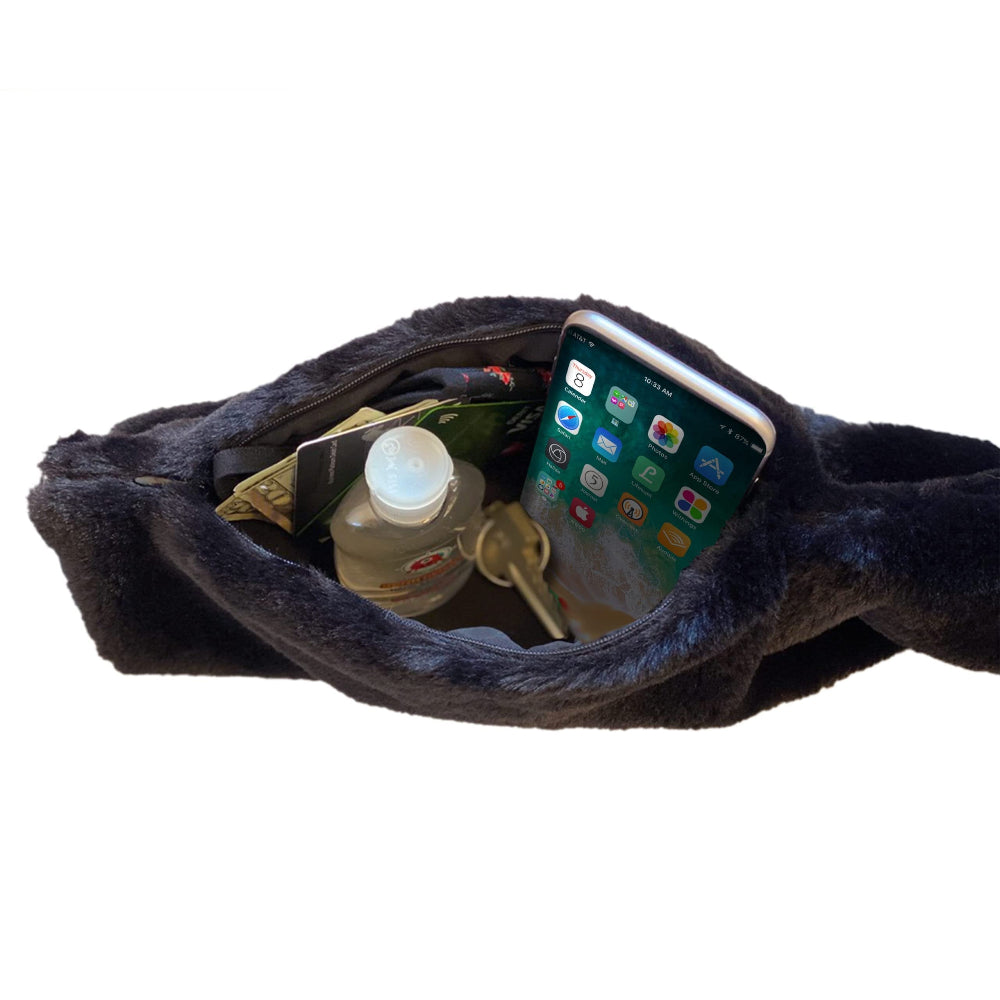 Black Friday Big Promotion Save 49%🔥Faux Fur Scarf With Hidden Zipper Pocket