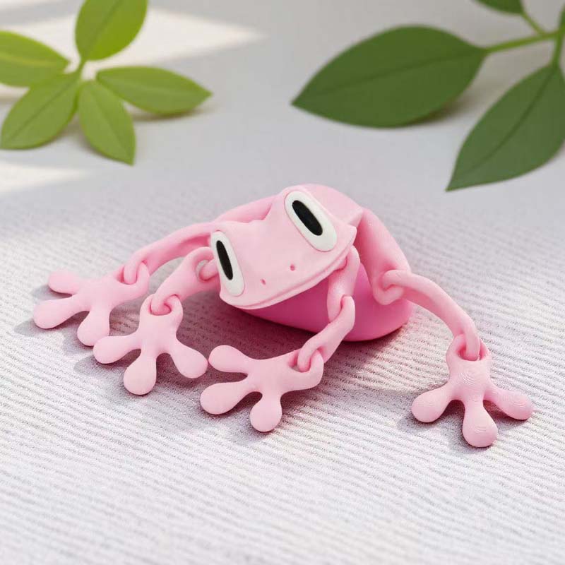 3D Printed Magnetic Frog Refrigerator Magnet