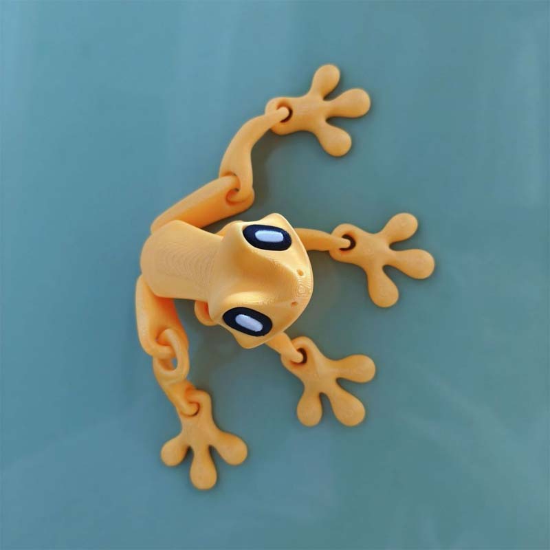 3D Printed Magnetic Frog Refrigerator Magnet