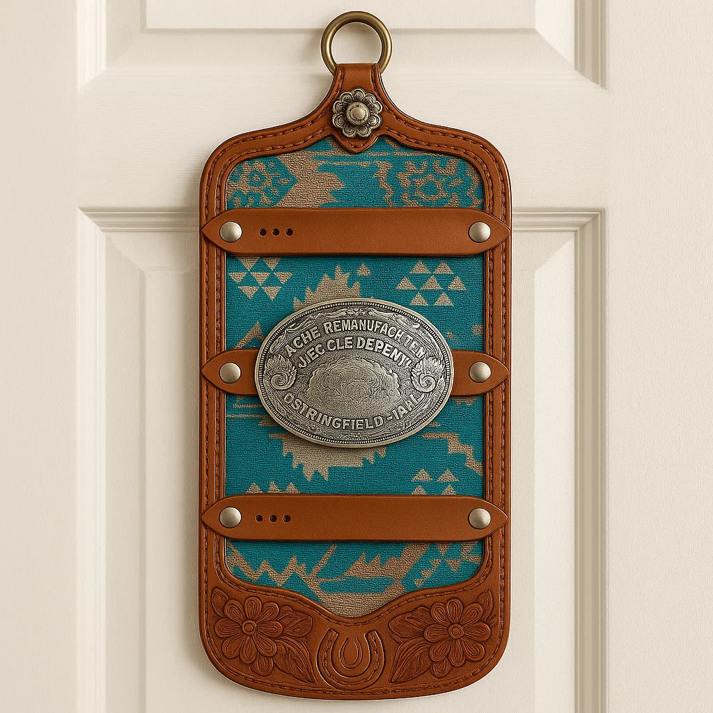 Cowhide Buckle Holder