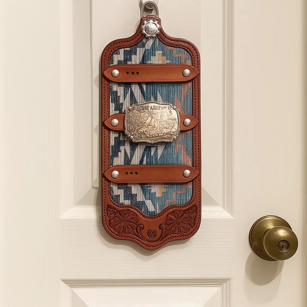 Cowhide Buckle Holder