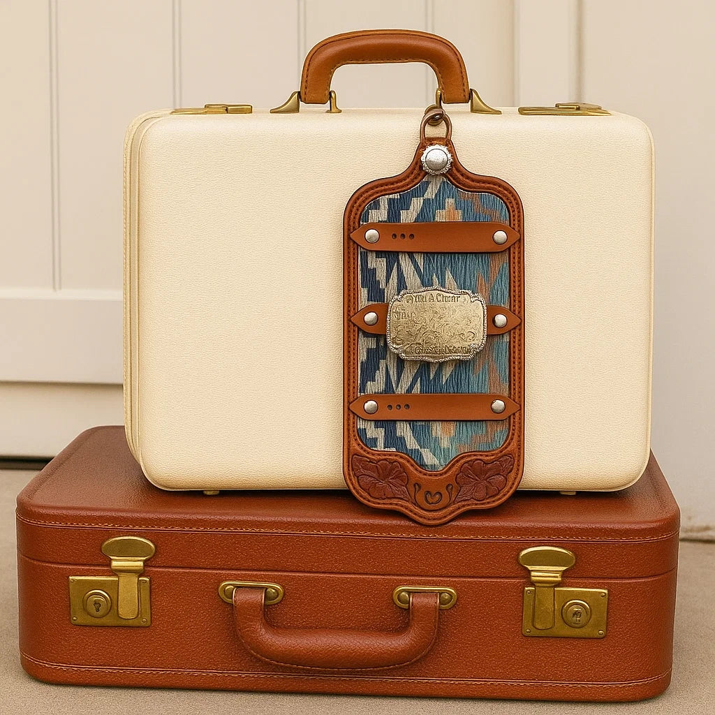 Cowhide Buckle Holder