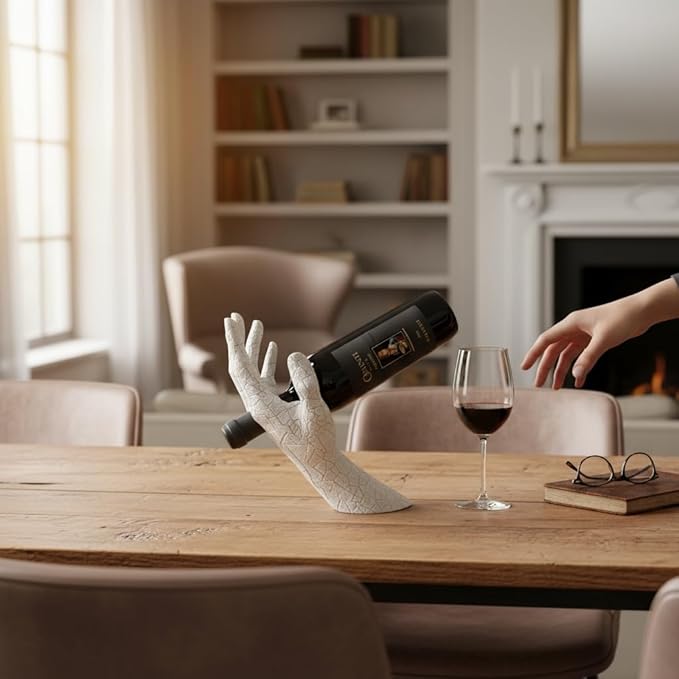 3D Printed Floating Wine Holder