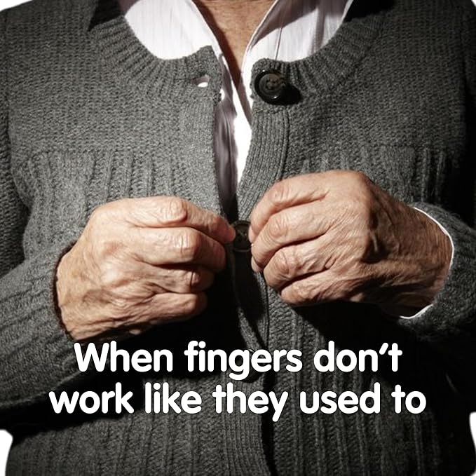 Button Hook with Zipper Pull