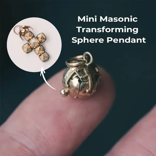 Mini Masonic Transforming Sphere Pendant