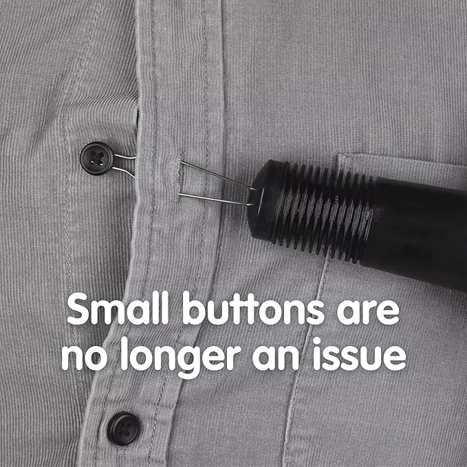 Button Hook with Zipper Pull