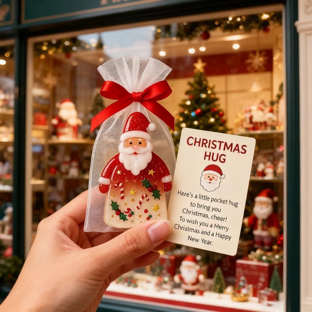 🔥Last Day: BUY 3 GET 1 FREE - 🎁Little Pocket Christmas Hug💕Warm Their Heart This Season