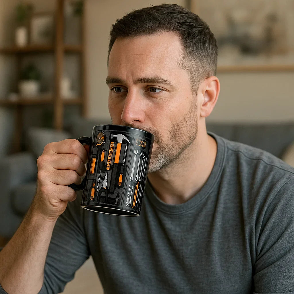 🔧 Tool-Themed Set Mug