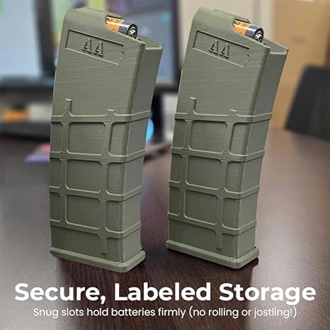 3D-Printed Battery Storage Magazine