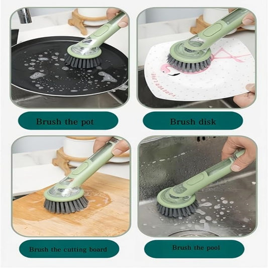 2-in-1 Soap Dispensing Dish Brush