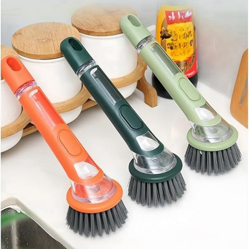2-in-1 Soap Dispensing Dish Brush