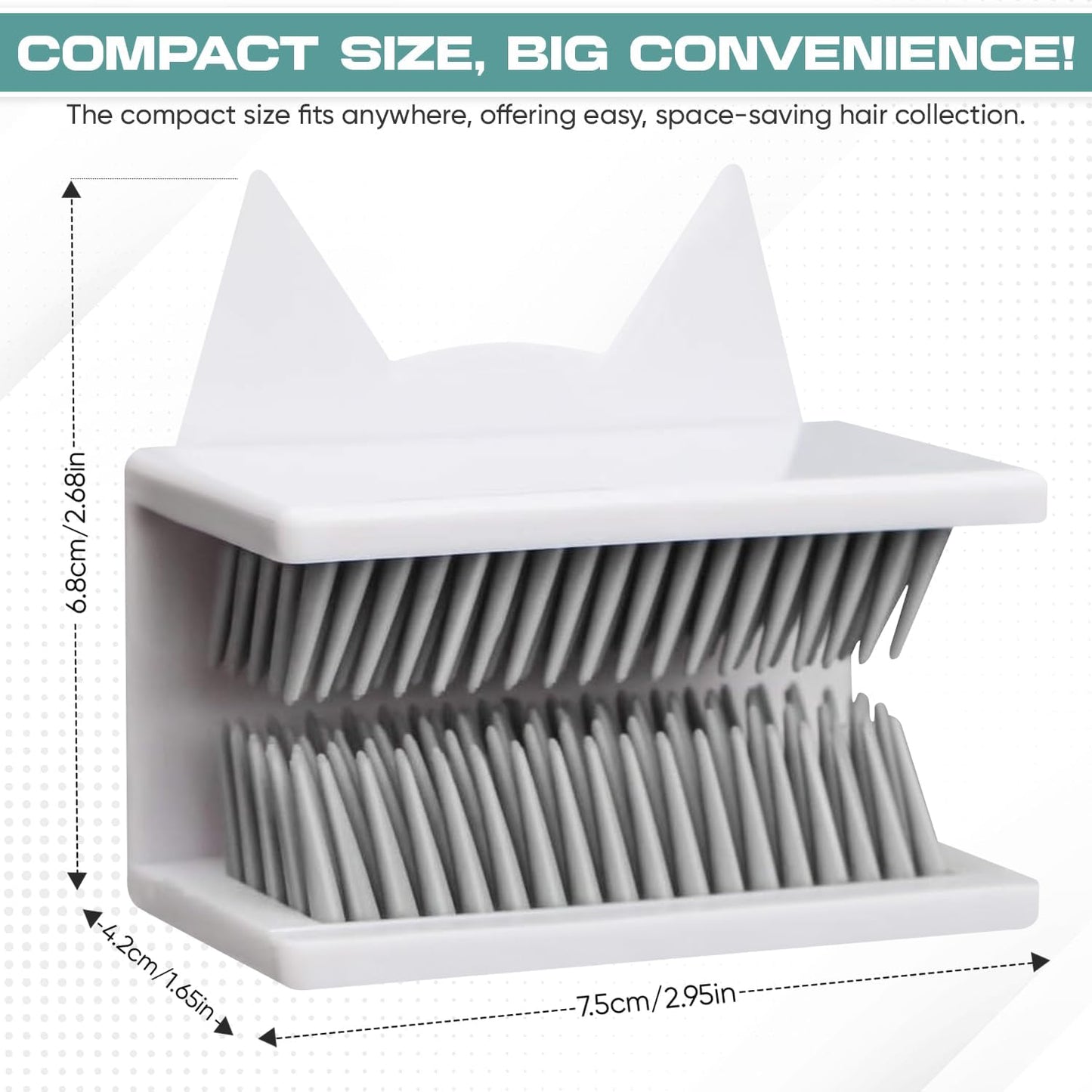 Shower Hair Catcher Wall Mount