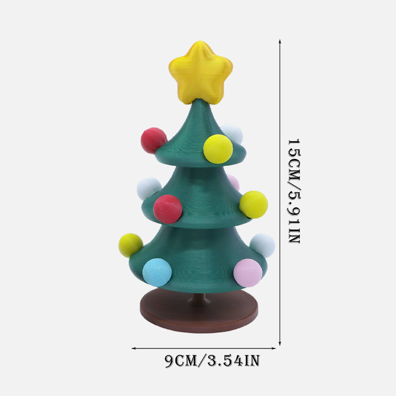 🎄 3D-printed swinging Christmas tree toy 🎁