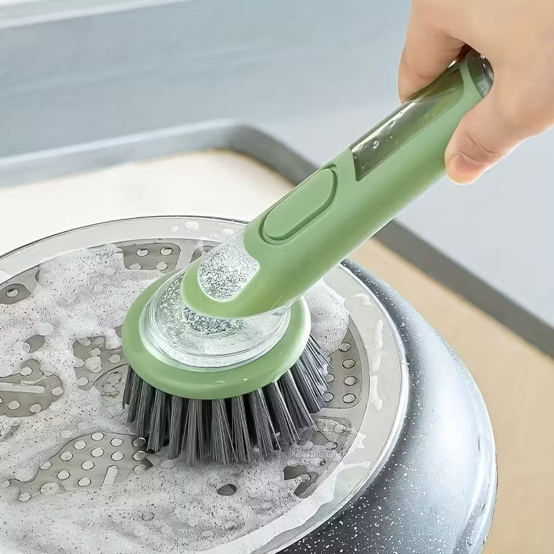 2-in-1 Soap Dispensing Dish Brush